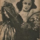 OLIVIA DE HAVILLAND JANE FRAZEE chilean mag ECRAN 1943 OLIVIA DE HAVILLAND JANE FRAZEE chilean mag ECRAN 1943