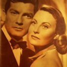 MICHELE MORGAN JEAN MARAIS chilean mag ECRAN 1951