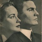 LOUIS JOURDAN - VALLI CLARK GABLE chilean mag ECRAN 49
