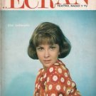 GINA LOLLOBRIGIDA chilean magazine ECRAN 1968