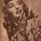 BARBARA STANWYCK ANN RUTHEFORD  chilean mag  ECRAN 1945