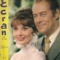 AUDREY HEPBURN REX HARRISON chilean mag ECRAN 1966