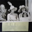 GRACE KELLY Monaco Royal family ORIGINAL press photo