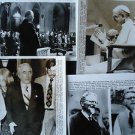 LOT of 10 AGENCY NEWS ORIGINAL photographs (richard burton,peter rodino) LOT of 10 AGENCY NEWS ORIGINAL photographs (richard burton,peter rodino)