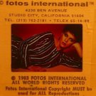 SHEENA EASTON 35mm ORIGINAL SLIDE press #3 SHEENA EASTON 35mm ORIGINAL SLIDE press #3