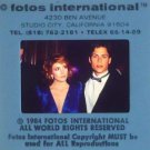 ROB LOWE MELISSA GILBERT 35mm ORIGINAL SLIDE press ROB LOWE MELISSA GILBERT 35mm ORIGINAL SLIDE press