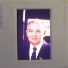 MIJAIL GORBACHOV 35mm ORIGINAL SLIDE press vintage