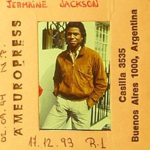 JERMAINE JACKSON 35mm ORIGINAL SLIDE press