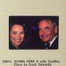 GLENN FORD 35mm ORIGINAL SLIDE press vintage photo GLENN FORD 35mm ORIGINAL SLIDE press vintage photo