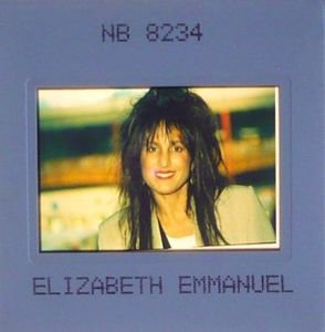 ELIZABETH EMMANUEL 35mm ORIGINAL SLIDE press