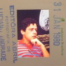 CHICO BUARQUE 35mm ORIGINAL SLIDE press vintage photo