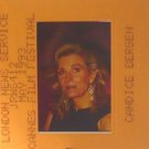 CANDICE BERGEN 35mm ORIGINAL SLIDE press vintage