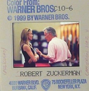 CAMERON DIAZ ROBERT ZUCKERMAN 35mm ORIGINAL SLIDE