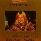 BRITT EKLAND 35mm ORIGINAL SLIDE press #2