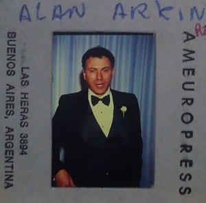 ALAN ARKIN 35mm ORIGINAL SLIDE press vintage