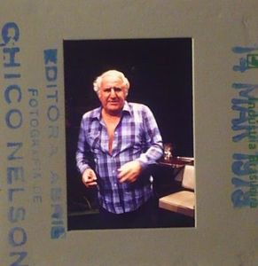 ADOLFO CELLI 35mm ORIGINAL SLIDE press vintage photo