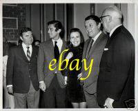 ROD STEIGER CLAIRE BLOOM EVANS ORIG. vintage photo RARE