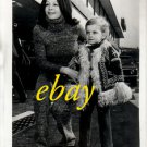 SARAH MILES and son great ORIGINAL vintage photo RARE!