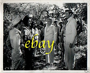 SPENCER TRACY JAMES STEWART ORIG. vintage photo 2 RARE!