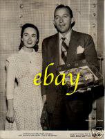 BING CROSBY ANN BLYTH ORIGINAL vintage photo RARE!