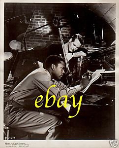 PAUL NEWMAN SIDNEY POITIER ORIGINAL vintage photo RARE!