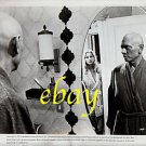 YUL BRYNNER BARBARA BOUCHET ORIGINAL vintage photo RARE