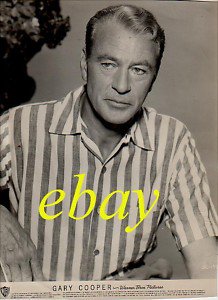 GARY COOPER great ORIGINAL vintage photo #1 RARE!!!