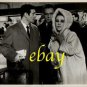 ELIZABETH TAYLOR LOUIS JOURDAN ORIG. vintage photo RARE