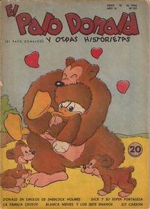DONALD DUCK #101 ARGENTINA SPANISH COMIC 1946 DISNEY