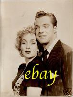 ANN SOTHERN BARRY NELSON ORIGINAL vintage photo RARE!!!