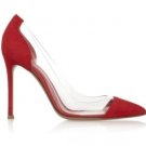 New 2013 Real Leather Suede PVC high heels women shoes