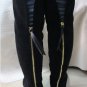 2013 new winter anne weil black real suede over the knee flat boots