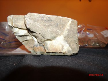 Sand Stone With Quartz Vein