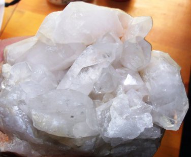 Crystal Quartz Cluster With Matrix