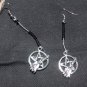 Pentacle and Broom Earrings