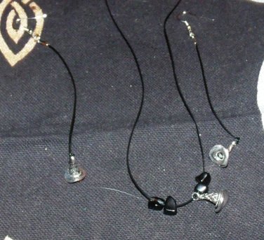 Witch Hat Necklace and Earring Combo