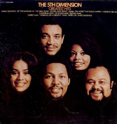 THE 5TH DIMENSION - Greatest Hits - 1970 LP (Soul City Records - SCS-33900)