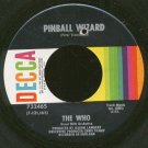 THE WHO - Pinball Wizard / Dogs Part Two - 45rpm Record