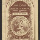 Victorian ROBINA F. HARDY Story Booklet - "Do the Right" Stories - "Under The Snow"
