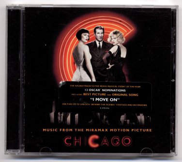 CHICAGO - Music From The Miramax Motion Picture - Soundtrack CD (EK87018)
