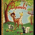 1948 Little Golden Book - Walt Disney's BAMBI - Adapted by Bob Grant
