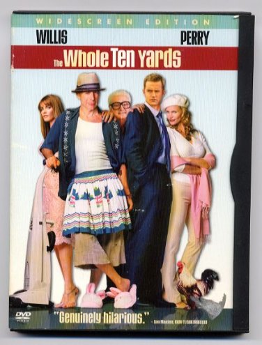 THE WHOLE TEN YARDS - 2004 Widescreen DVD - Bruce Willis, Matthew Perry, Amanda Peet
