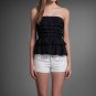 Abercrombie & Fitch Navy Women's Dress Top Small 693