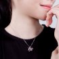 925 Silver Butterfly Diamond Ruby (0.03+0.25cttw) Pendant Necklace S08089P