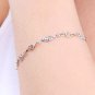 14K Tri-Color Gold Twist Segment Bracelet 6.5" Jewelry B05019B