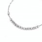 14K Gold Beads Link Bracelet 6.5" Women Gift B05463B