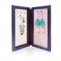 Chel by Cheline - Travel Magnetic Jewelry Book Organizer Case Box Gift for Women (Navy-M)