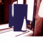 Chel by Cheline - Travel Magnetic Jewelry Book Organizer Case Box Gift for Women (Navy-M)