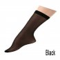 10pair Korean Elastic Silk Socks Short Ankle Stockings Womens Girls Nylon Black