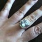 RP-7 New With Tags! Floral Print Resin Ring Size 8
